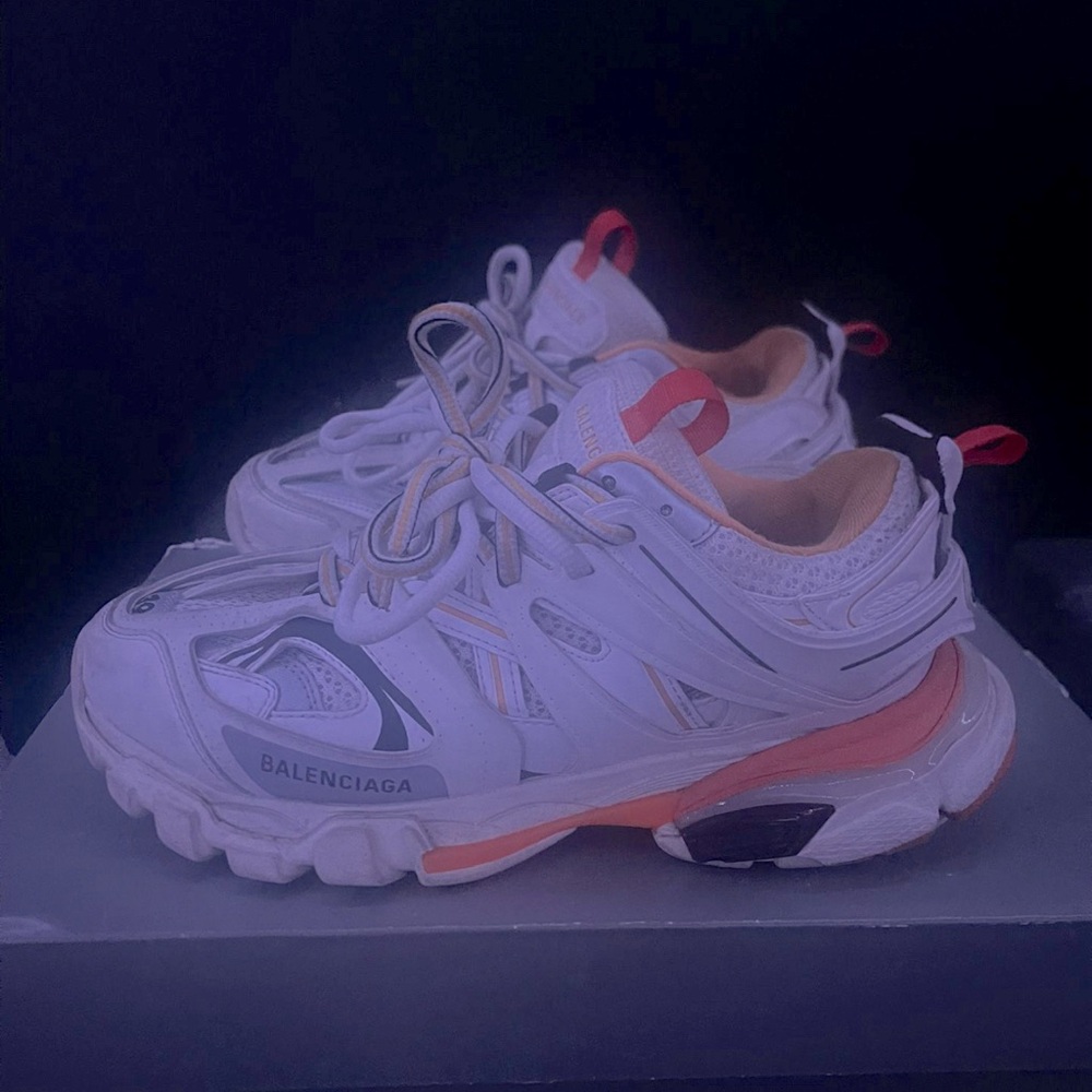 Balenciaga Led Tracks (WHITE AND ORANGE)
